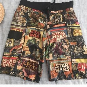 Star Wars swim trunks